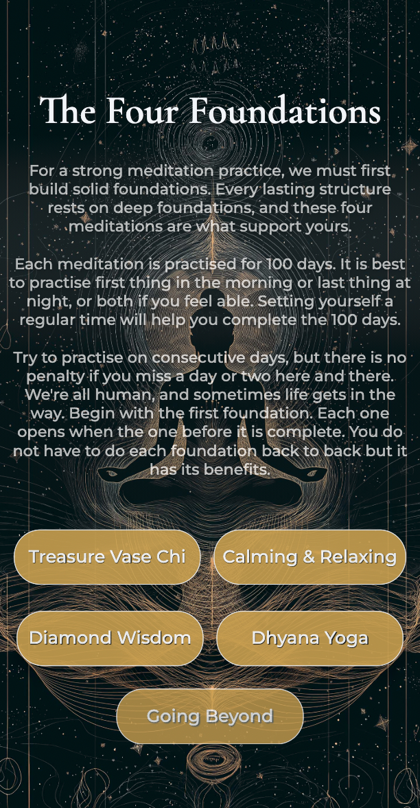 100 Steps: The Four Foundations